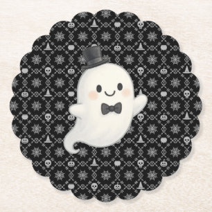 Porta-copo De Papel Suave animação fantasma Halloween