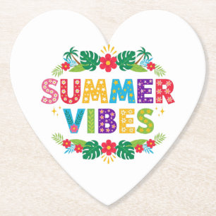 Porta-copo De Papel Summer Vibes Floral Design- 54504 Hoodie