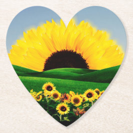 PORTA-COPO DE PAPEL SUNFLOWER HILL