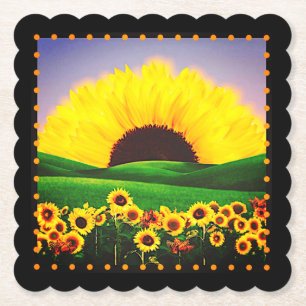 PORTA-COPO DE PAPEL SUNFLOWER HILL