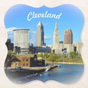 Porta-copo De Papel Sunny Cleveland River View