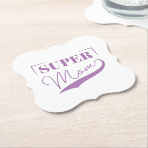 Porta-copo De Papel Super Mãe