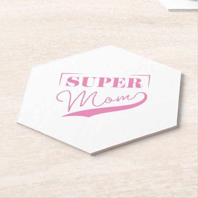 Porta-copo De Papel Super Mãe (Angular)