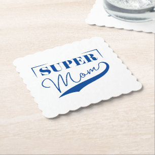 Porta-copo De Papel Super Mãe