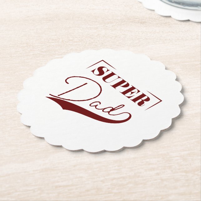 Porta-copo De Papel Super Pai (Angular)