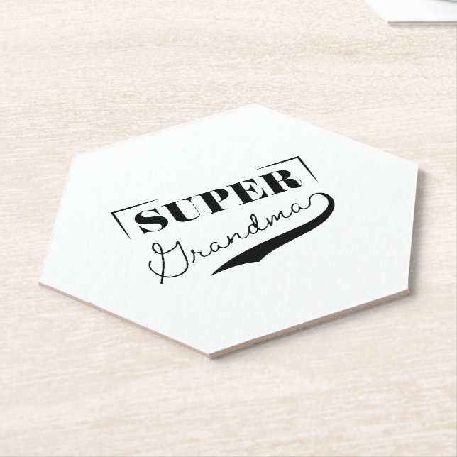 Porta-copo De Papel Super vovó (Angular)