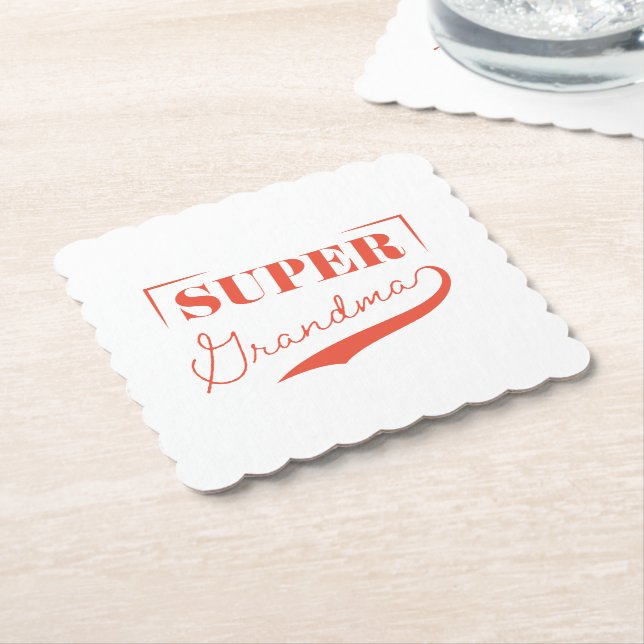 Porta-copo De Papel Super vovó (Angular)