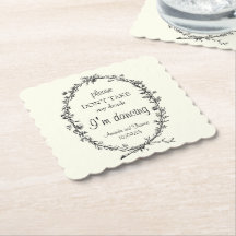 Suporte de copo com grinalda de banco em marfim