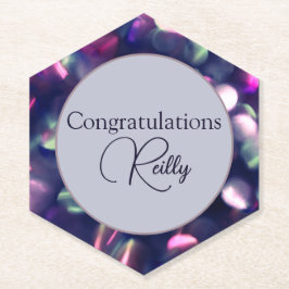 Porta-copo De Papel Suporte de Papel Personalizável Berry Sparkle