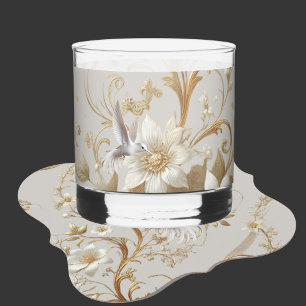 Porta-copo De Papel Suporte para Copo Beija-flor Branco