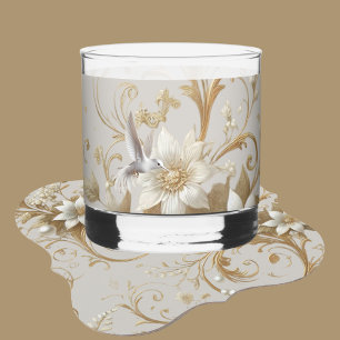 Porta-copo De Papel Suporte para Copo Beija-Flor Branco
