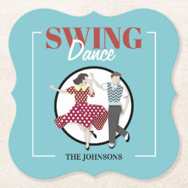Porta-copo De Papel Swing Dance