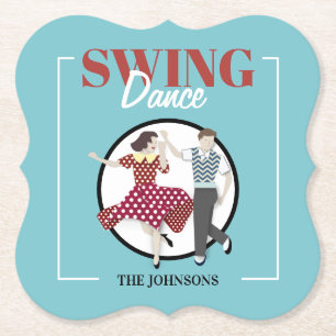 Porta-copo De Papel Swing Dance