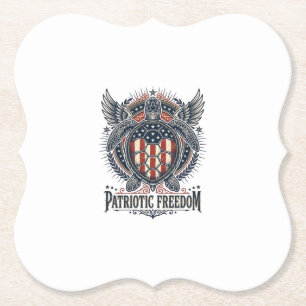 Porta-copo De Papel Tartaruga Marinha Patriota