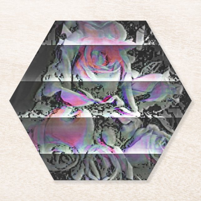 Porta-copo De Papel Techno Bouquet   (Frente)