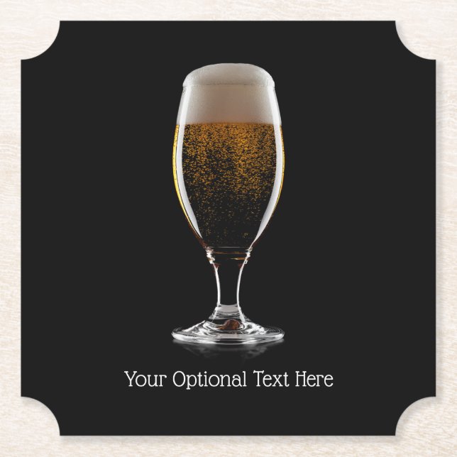 Porta-copo De Papel Texto personalizado Vidro do conjunto de portas co (Frente)