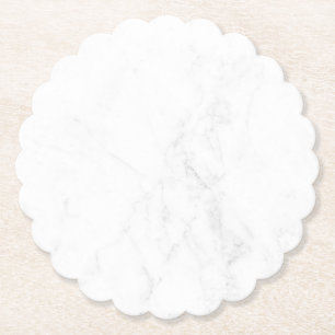 Porta-copo De Papel Toalha de Papel de Mármore Branco Simples Moderno