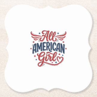 Porta-copo De Papel Toda Garota Americana Desenho Vetorial Vintage Pat