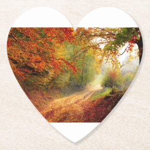 Porta-copo De Papel Tree Fall Nature Landscapes Sky Destiny'S