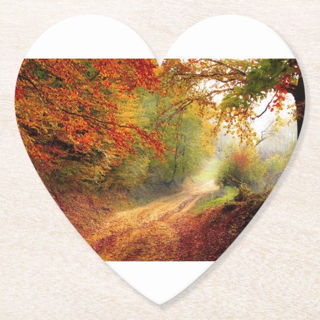 Porta-copo De Papel Tree Fall Nature Landscapes Sky Destiny'S (Frente)