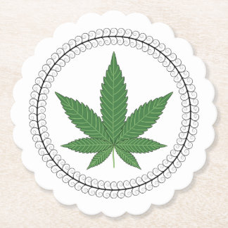 Porta-copo De Papel Trim de espiral de árvore de folhas de folhas de e