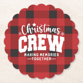 Porta-copo De Papel Tripulação de Natal Escalada