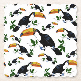 Porta-copo De Papel Tropical Toucans - Playful Jungle
