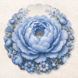 Porta-copo De Papel Um Primeiro Aniversário Floral Pequeno Amigo