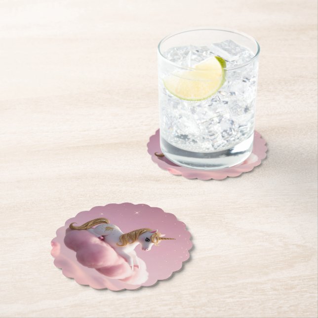 Porta-copo De Papel Unicórnio mágico (Insitu)