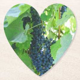 Porta-copo De Papel Uvas Azuis