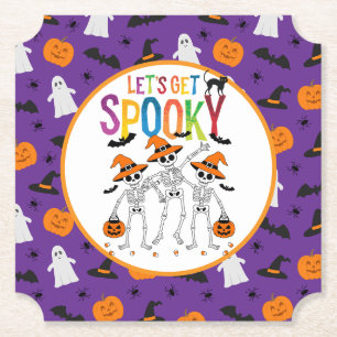 Porta-copo De Papel Vamos fica no Dia das Bruxas Spooky