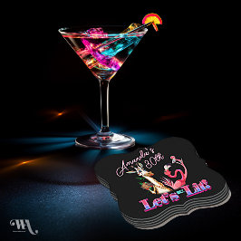 Porta-copo De Papel Vamos Sai Adulto Neon Cocktail Aniversário