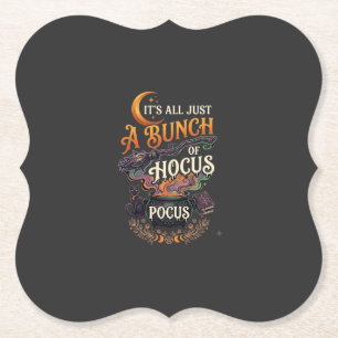 Porta-copo De Papel Vassoura de Bruxa Hocus Pocus Gato Preto Caldeirão