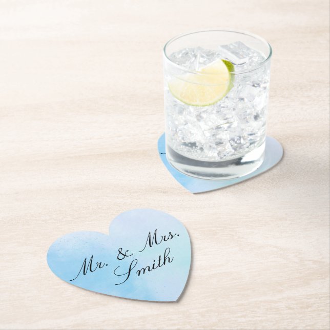 Porta-copo De Papel "Verdadeiro Azul de Amor" (Insitu)