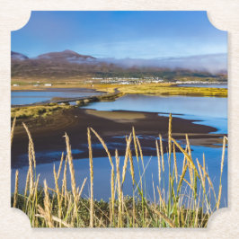 Porta-copo De Papel View on Saudarkrokur and Skagafjordur, Islândia