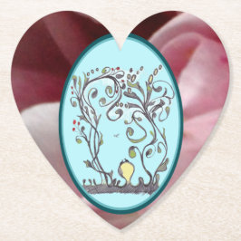 Porta-copo De Papel Vinhas primaveras Só Querem Um Papel Divertido C