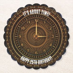 Porta-copo De Papel Vintage Steampunk - Carroçaria de Cobre Antiga