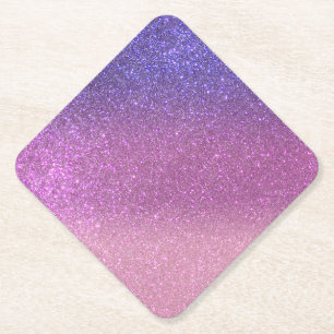 Porta-copo De Papel Violet Princess Blush Triple Glitter