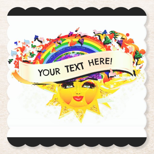 PORTA-COPO DE PAPEL VOCÊ É MEU SOL (Frente)