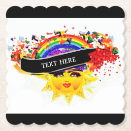 PORTA-COPO DE PAPEL VOCÊ É MEU SOL