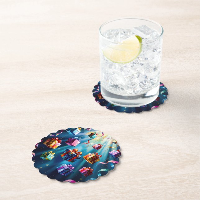 Porta-copo De Papel „Weihnachtliche Harmonie“ (Insitu)