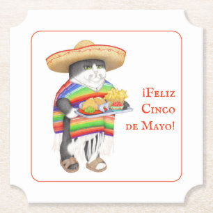 Porta-copo De Papel WENDELITO Cinco de Mayo Bilhete Apoio de Copo de P
