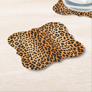 Porta-copo De Papel Wild Leopard Energy – Bold Animal Print Fashion