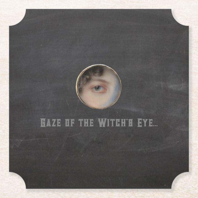 Porta-copo De Papel Witch Eye Macabre (Frente)