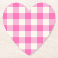 Xadrez de Cottagecore Rosa Gingham