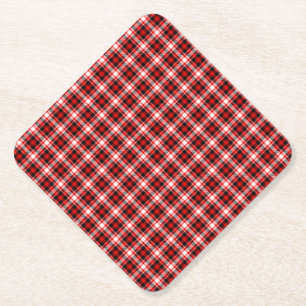 Porta-copo De Papel Xadrez Verifica O Padrão De Textura Do Tecido-6876