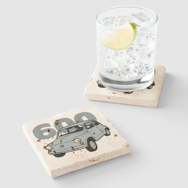 Porta-copo De Pedra 600 azul v2 (Lateral)