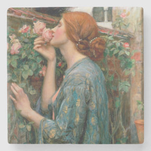 Porta-copo De Pedra A alma do rosa, 1908