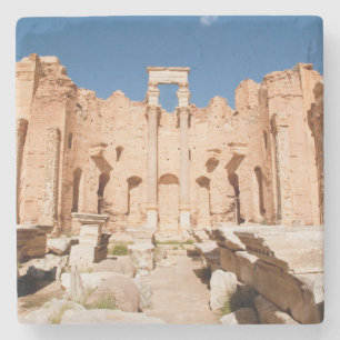 Porta-copo De Pedra A Basílica de Severo, Leptis Magna, Al Khums 2