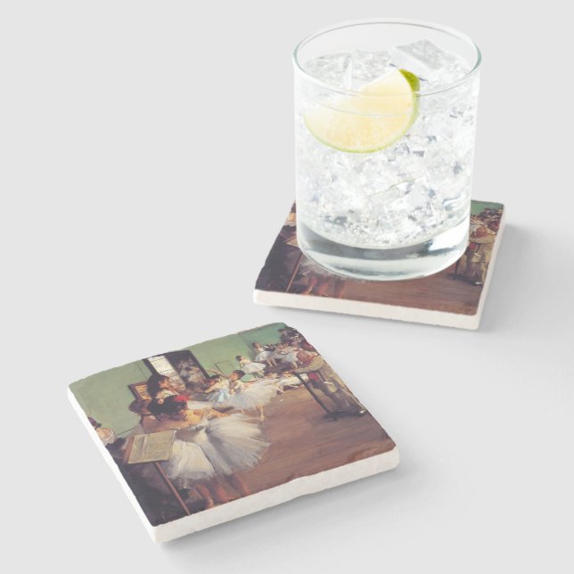 Porta-copo De Pedra A classe de dança de Edgar Degas (Lateral)